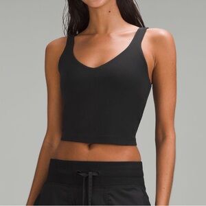 Lululemon Align Tank Top. Light Support, A/B Cup. Color Black, Size 2.